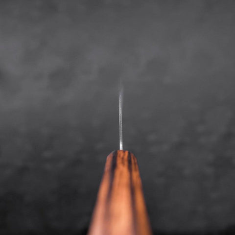 Nakiri Chromax Mirror Tsuchime Sumi Urushi Handle 165mm