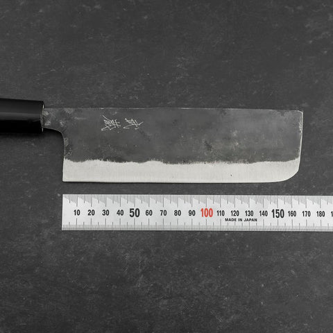 Nakiri SK Steel Kurouchi Magnolia Handle 170mm