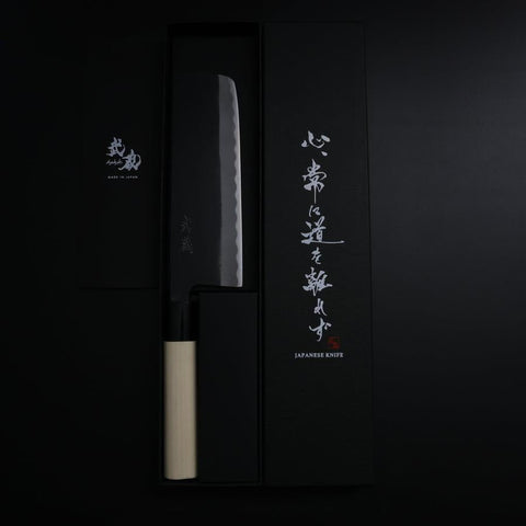 Nakiri SK Steel Kurouchi Magnolia Handle 170mm
