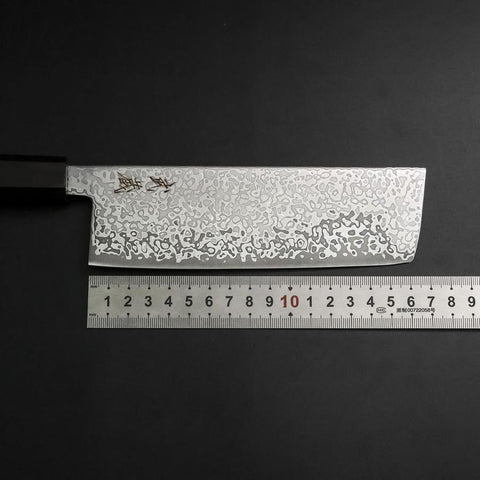 Nakiri SLD Black Damascus Ebony Handle 170mm
