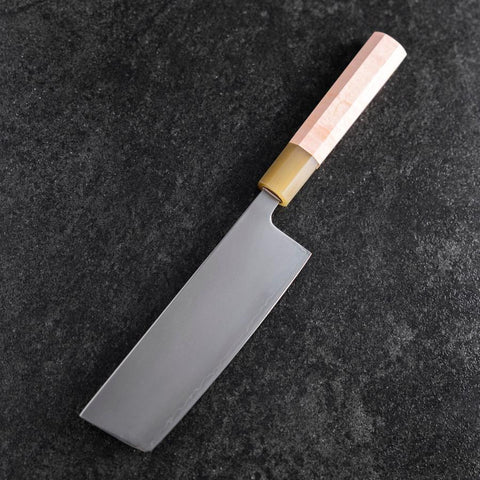 Nakiri SLD Manico Bufalo Acero Rosa Chiaro 170mm