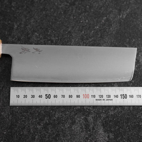 Nakiri SLD Manico Bufalo Acero Rosa Chiaro 170mm