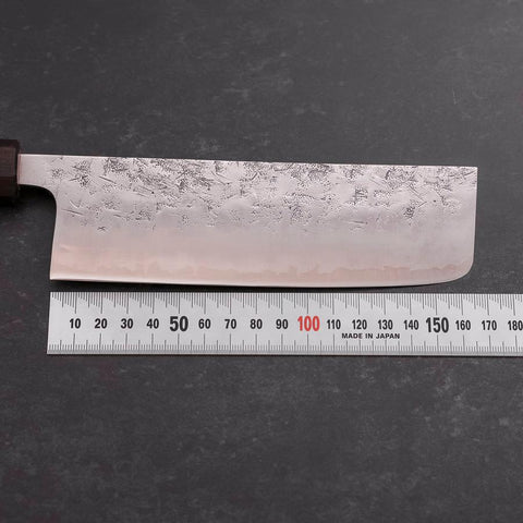 Nakiri SLD Nashiji Washi Cherry Rosewood Handle 165mm