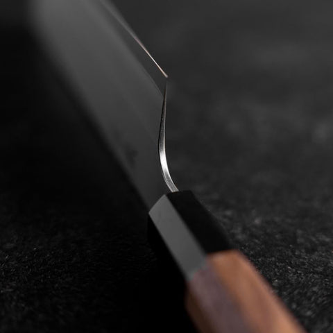Nakiri Silver Steel #3 Kasumi Buffalo Walnut Handle 165mm