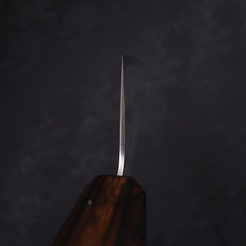Nakiri Silver Steel #3 Nashiji Sumi Urushi Handle 165mm