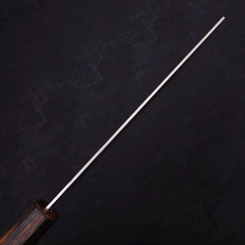 Nakiri Silver Steel #3 Nashiji Sumi Urushi Handle 165mm