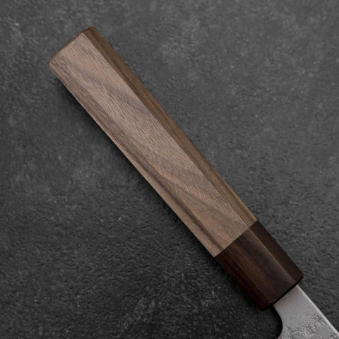 Nakiri Silver Steel #3 Nashiji Walnut Handle 165mm