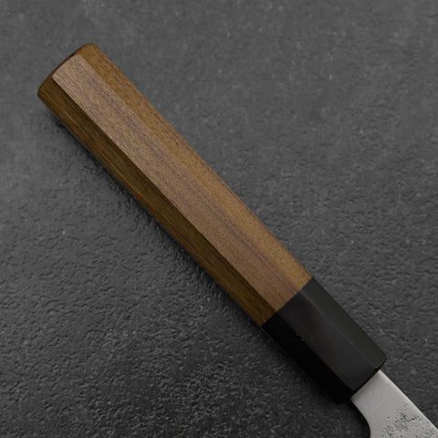 Nakiri Silver Steel #3 Nashiji Washi Buffalo Bubinga Handle 165mm