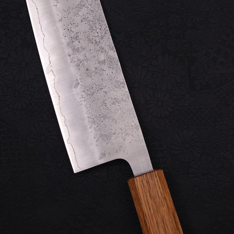 Nakiri Silver Steel #3 Nashiji Yaki Urushi Handle 165mm