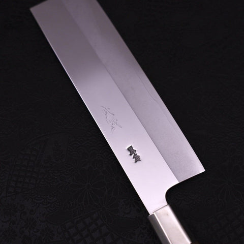 Nakiri Silver Steel #3 Manche en Noyer 165mm