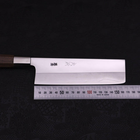 Nakiri Silver Steel #3 Manche en Noyer 165mm