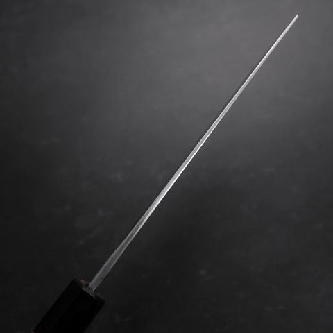 Nakiri Stainless Clad Blue Steel #2 Kurouchi Walnut Handle 165mm