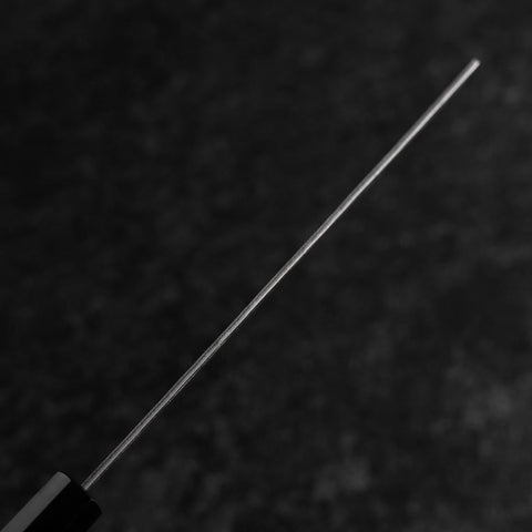 Nakiri Acciaio Inox Svedese Inox Nashiji Washi Damasco Manico Bufalo Noce 165mm