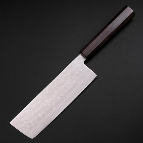 Nakiri VG-10 Damascus Ashwood Handle 170mm