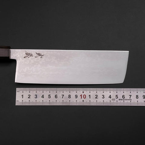 Nakiri VG-10 Damascus Ashwood Handle 170mm
