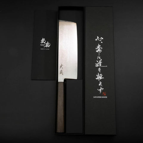Nakiri VG-10 Damascus Ashwood Handle 170mm
