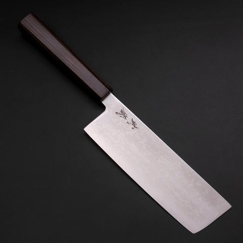 Nakiri VG-10 Damascus Ashwood Handle 170mm