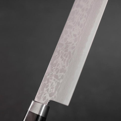 Nakiri VG-10 Damascus Western Blue Handle 165mm