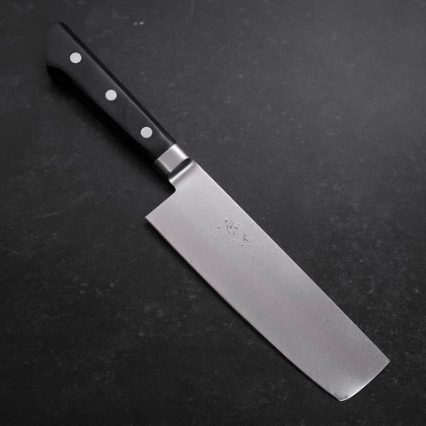 Nakiri VG-10 Damascus Western Cherry Handle 165mm
