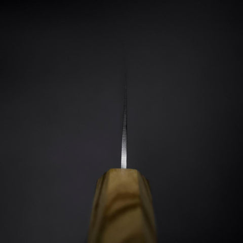Nakiri VG-10 Mirror Tsuchime Damascus Olive Handle 170mm