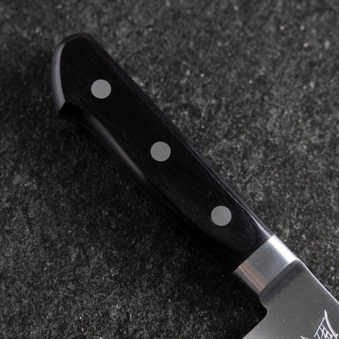 Nakiri VG-10 Polished Western Black Handle 165mm