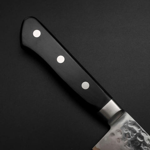 Nakiri VG-10 Tsuchime Damascus Western Black Handle 165mm