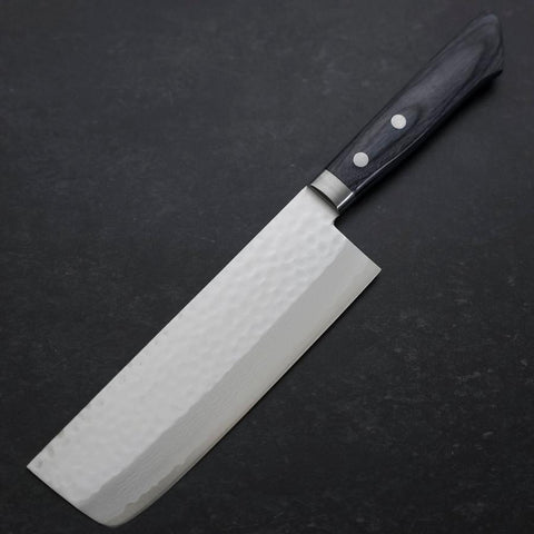 Nakiri VG-10 Tsuchime Damas Manche Occidental Bleu 165mm