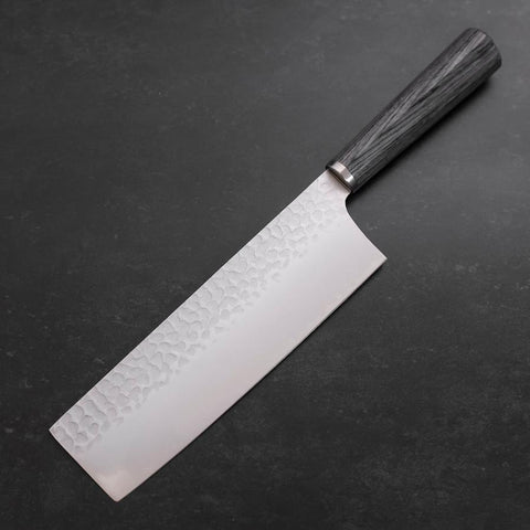 Nakiri VG-10 Tsuchime Oval Charcoal Handle 180mm