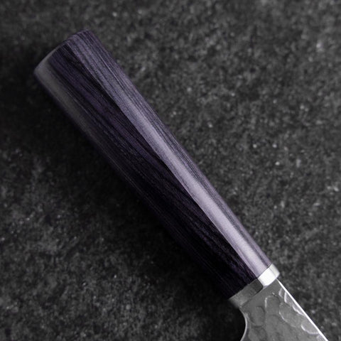 Nakiri VG-10 Tsuchime Oval Purple Handle 180mm