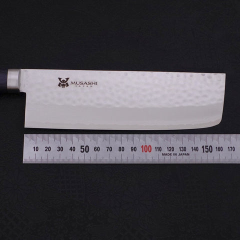 Nakiri VG-10 Tsuchime Western Dark Blue Handle 165mm
