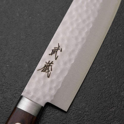 Nakiri VG-10 Tsuchime Western Mahogany Handle 125mm