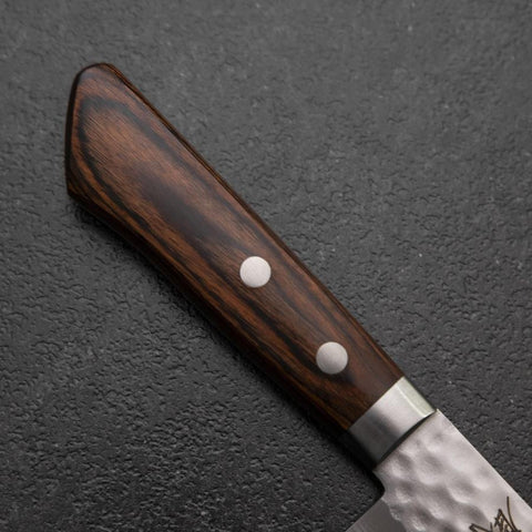 Nakiri VG-10 Tsuchime Western Mahogany Handle 125mm