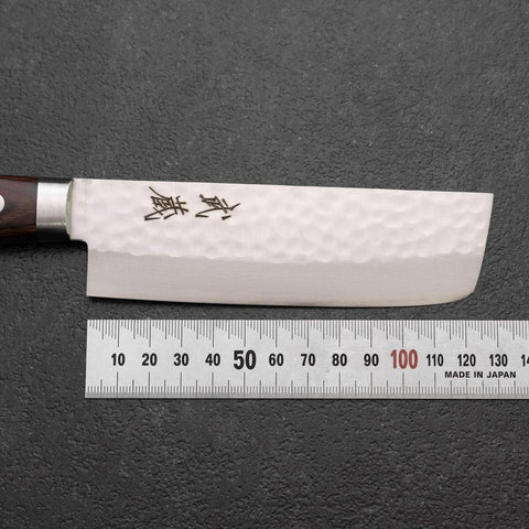 Nakiri VG-10 Tsuchime Western Mahogany Handle 125mm