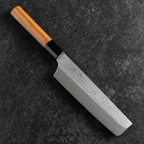 Nakiri VG-5 Tsuchime Buffalo Bubinga Handle 165mm