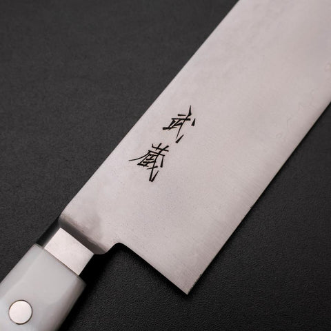 Nakiri VG-5 Tsuchime Western White Marble Handle 170mm