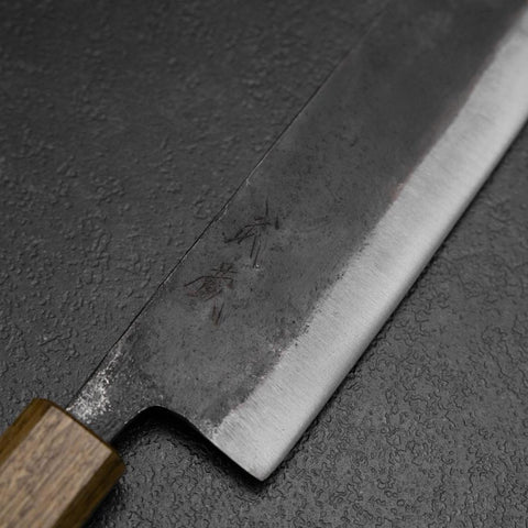 Nakiri White Steel #2  Kurouchi Yaki Urushi Handle 135mm