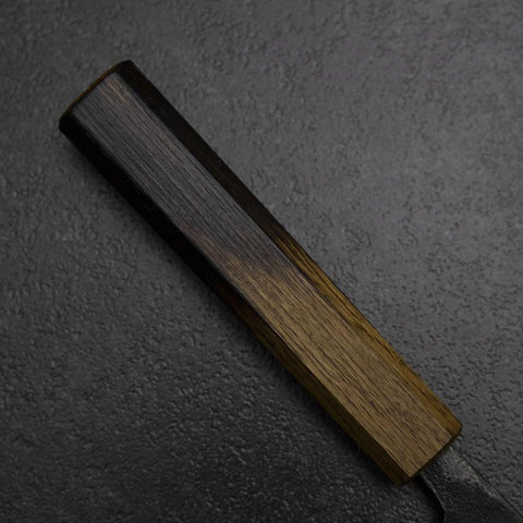 Nakiri White Steel #2  Kurouchi Yaki Urushi Handle 135mm