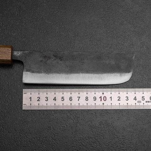 Nakiri White Steel #2  Kurouchi Yaki Urushi Handle 135mm