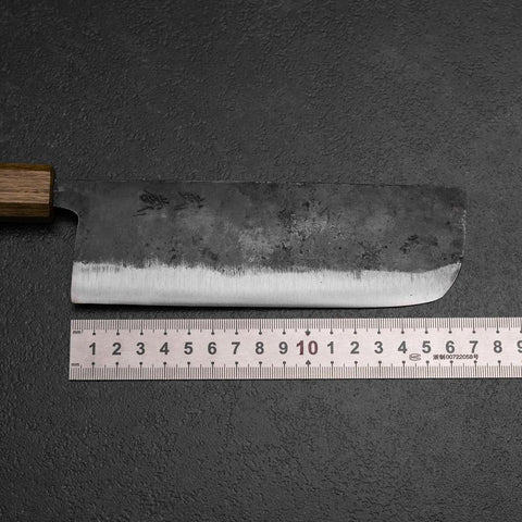 Nakiri White Steel #2  Kurouchi Yaki Urushi Handle 165mm