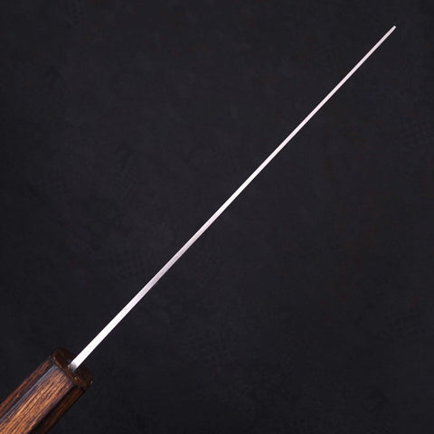 Nakiri White Steel #1 Polished Sumi Urushi Handle 165mm