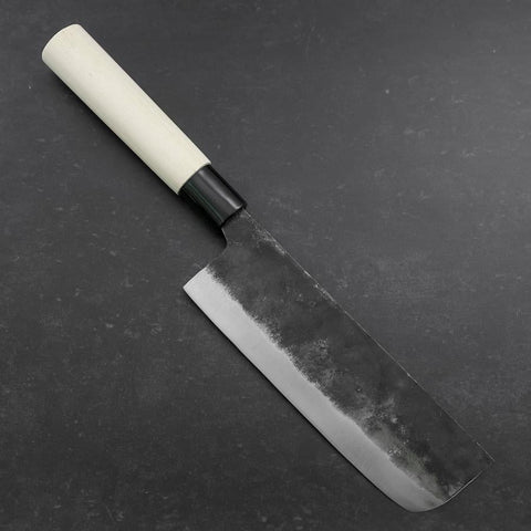 Nakiri White Steel #2 Kurouchi Magnolia Handle 165mm