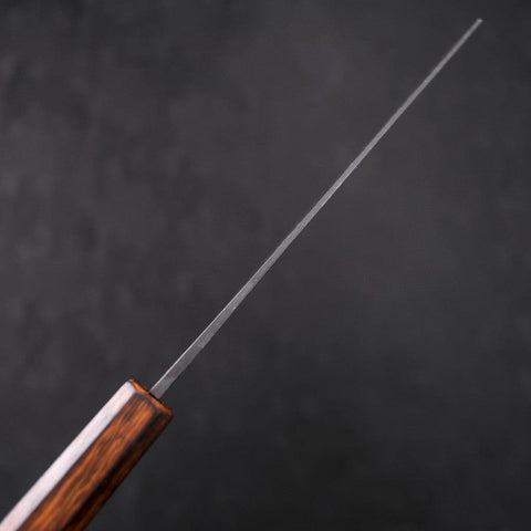 Nakiri White Steel #2 Kurouchi Sumi Urushi Handle 165mm