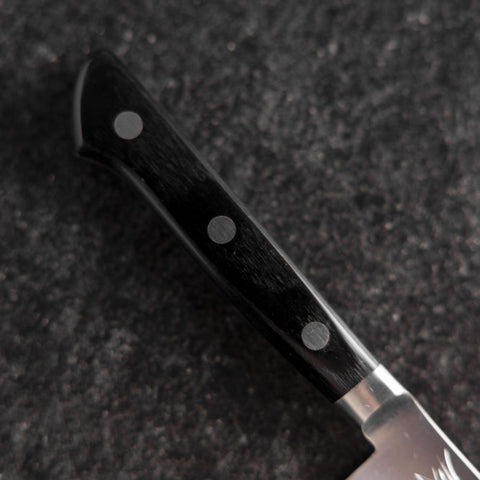 Schälmesser VG-10 Poliert Schwarzer Westlicher Griff 80mm