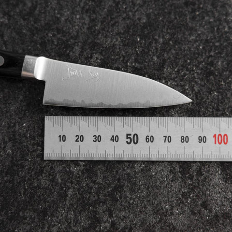 Schälmesser VG-10 Poliert Schwarzer Westlicher Griff 80mm