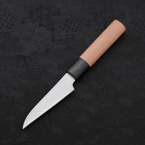 Peeling Knife VG-10 Damascus Cherry Handle 90mm