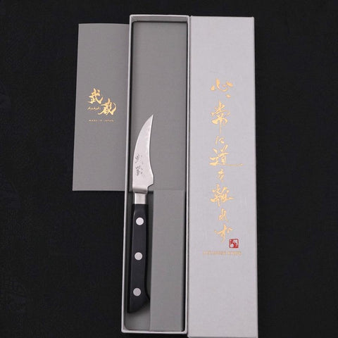 Peeling knife VG-5 Damascus Western Handle 70mm