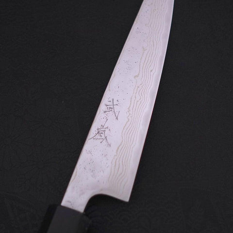 Petty AUS-10 Nashiji Damascus Buffalo Magnolia Handle 135mm