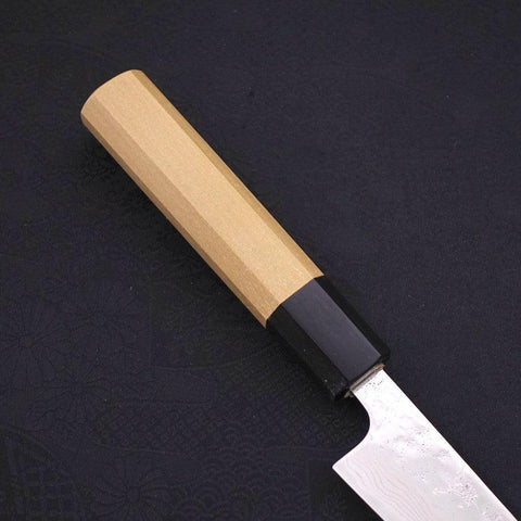 Petty AUS-10 Nashiji Damascus Buffalo Magnolia Handle 135mm