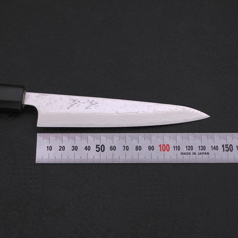 Petty AUS-10 Nashiji Damascus Buffalo Magnolia Handle 135mm