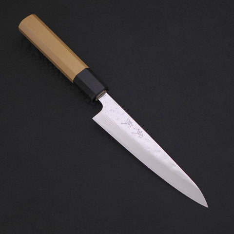 Petty AUS-10 Nashiji Damascus Buffalo Magnolia Handle 135mm